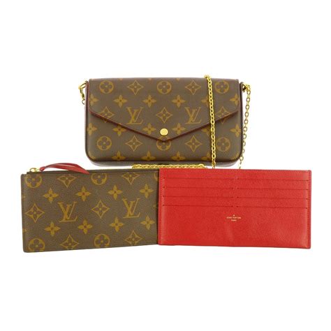 louis vuitton pochette bianca|louis vuitton félicie pochette.